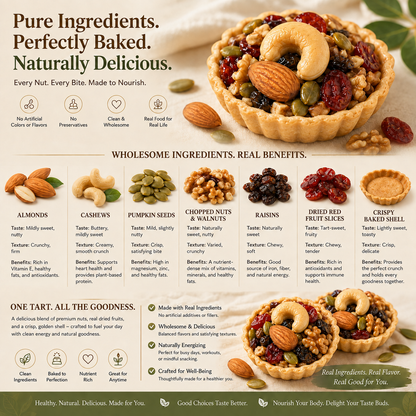 🥇Pure Decadence, Zero Guilt: The Artisan Nut Tart-EV