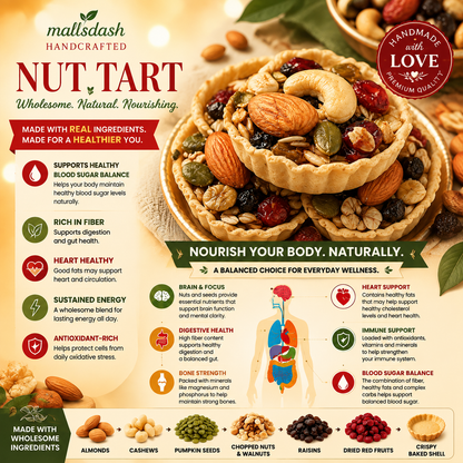 🥇Pure Decadence, Zero Guilt: The Artisan Nut Tart-EV