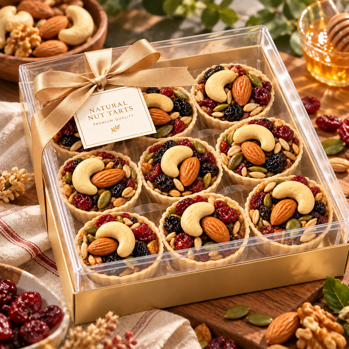 🥇Pure Decadence, Zero Guilt: The Artisan Nut Tart-EV
