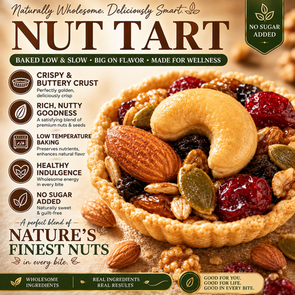 🥇Pure Decadence, Zero Guilt: The Artisan Nut Tart-EV